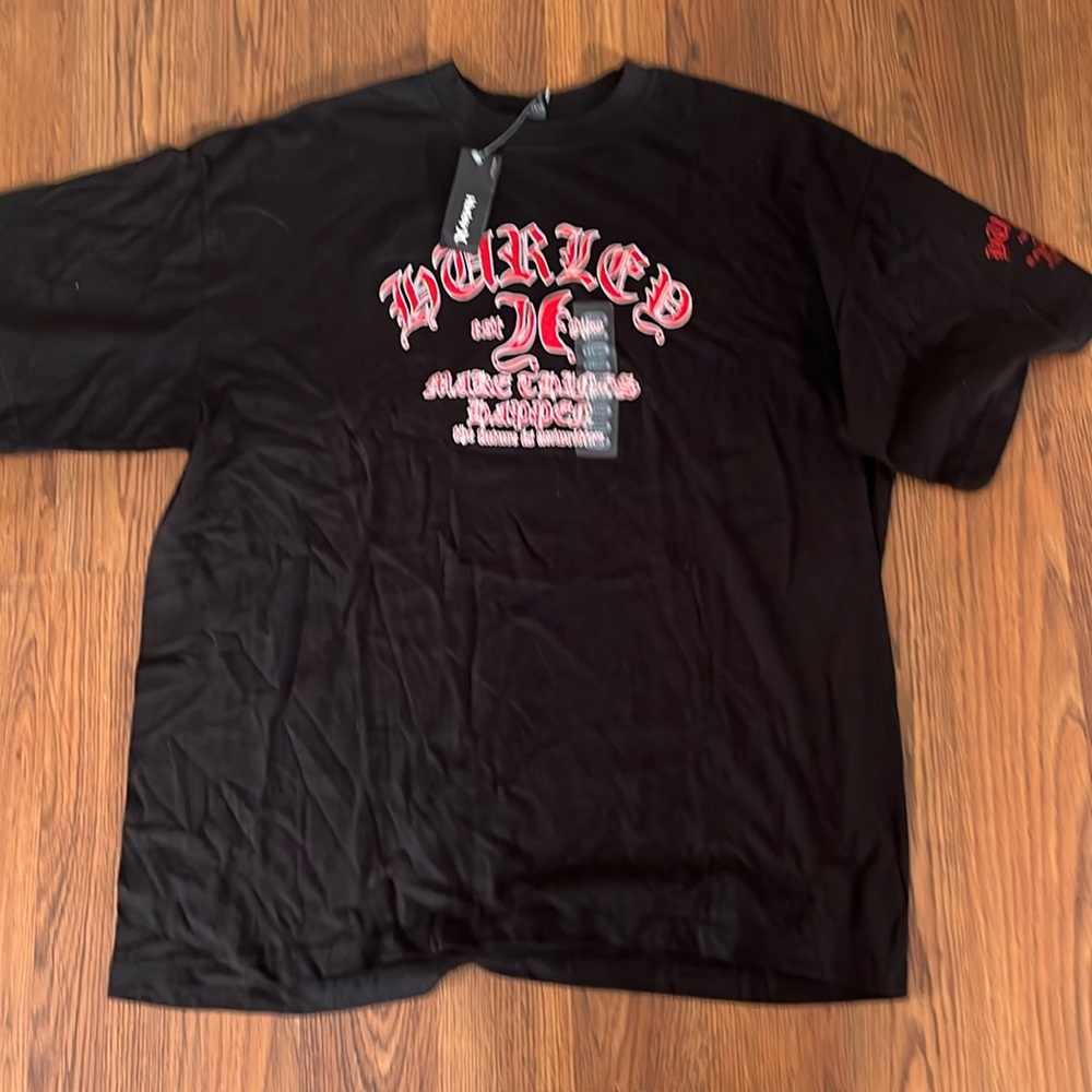 NWT Hurley Men’s XL Blaxk T Shirt. New With Tags!